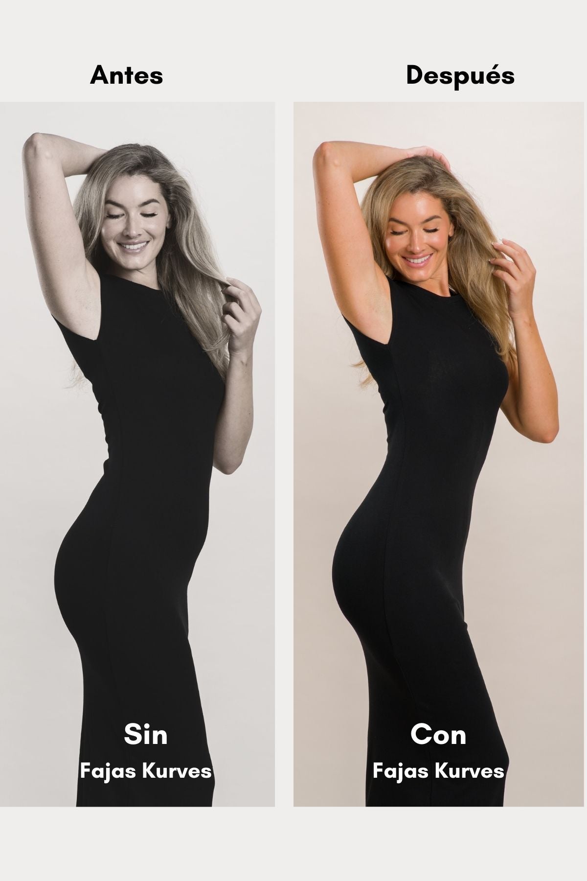 Faja Karen- Body Reductor con Control de Abdomen Extra Fuerte y Efecto Levanta Glúteos