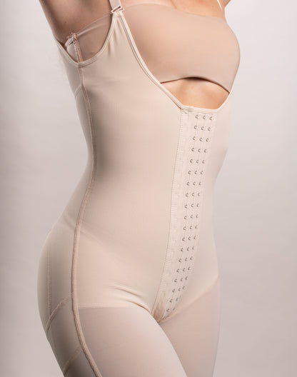 Faja Karen- Body Reductor con Control de Abdomen Extra Fuerte y Efecto Levanta Glúteos